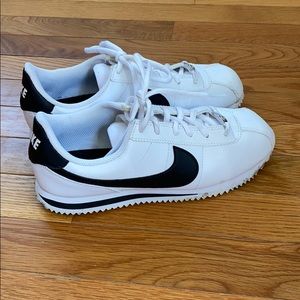 White Nike Cortez (women’s size 7.5)